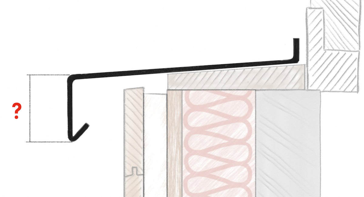 Spiegel hinterlüftet Darstellung